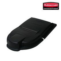 러버메이드 메가브루트 뚜껑 이동식 핸드카트 작업도구 수거함 뚜껑 업소용, 1개