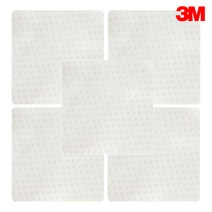 3M 미끄럼방지 스티커 반투명 욕실 화장실 타일 논슬립 테이프, 5장