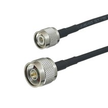 RG58 N-BNC SMA UHF N FME TNC 수 플매트 카펫 러그 암 잭 너트 벌크 헤드 커넥터 RF 동축 점퍼 피그 테일 케이블 6 인치 5M, [06] N M to TNC M, [09] 10FT 3M