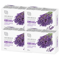 무궁화 라벤다 향 비누 100g, 4개