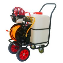 이동형 엔진 4행정 분무기 농약 통 60L 호스 DS780-60