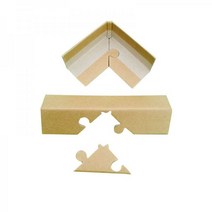 코너 보양재 100개 종이 앵글 모서리 보호대 종이 각대 모서리 가드 코너 캡, 5+5cm (100 개/그룹), 코너 (측면 40 x 40 두께 3mm)