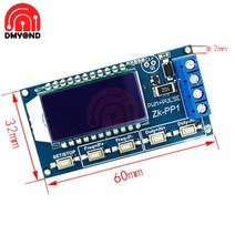 PWM 조정 가능한 펄스 발생기 모듈 사각 사각 파 3.3 V 30 V 주파수 듀티 사이클 LED 라이트 모터 솔레노이드 밸브|신호 발생기|, 1개, 단일, 단일