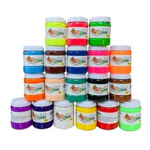 대한산업 컬러클레이 대용량 버켓형, 연두, 500g