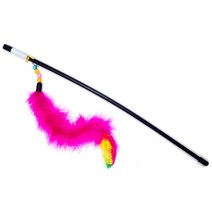 펫토이 슈퍼 색랜덤 묘 냥이 스트레스해소 동물 애묘 깃털 막대 장난감 놀아주는법 펫 ghddprjs*541564006Ba, 1, 본상품선택