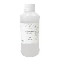 식물성 무수에탄올(99.99％) 500ml 알코올 소독 무수알콜 청국장에센스만들기 109917, AW081 식물성무수에탄올(99.99％