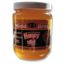 미국직구 키드브라더스 100% 퓨어 내추럴 캐나다 허니- 알팔파 클로버- 500g (17.6온스), 수량, 상세참조