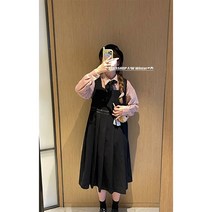 아가일 양복 조끼 영국 교복 스타일 프레피룩 셋업 치마 트위드 로제 코트 20대 가디건 쇼핑몰 리본
