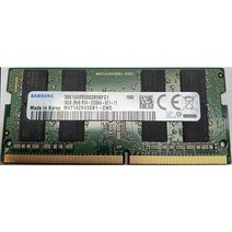 SpotMarket 16GB DDR4 3200MHz PC4 25600 1.2V 2Rx8 260핀 SODIMM 노트북 RAM 메모리 모듈 M471A2K43DB1 CWE, FREE