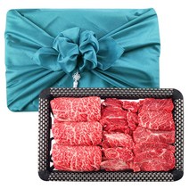 투뿔 등급 한우선물세트 [알뜰C] 1.2kg 꽃등심 스페셜 모듬세트 (부채 업진 치마 제비추리) 설 추석 새해, 다크민트, 화이트