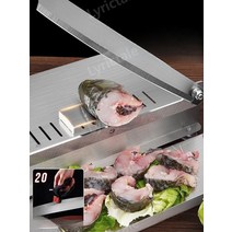 온족슬라이서 고기커터 김밥써는기계 족발기슬라이서, 대형
