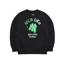 MLB 공용 LIKE 튜브 오버핏 맨투맨 티셔츠 (3AMTL0221)