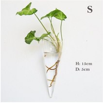 벽걸이 유리 꽃병 테라리움 수경 식물 꽃병 벽 물고기 탱크 수족관 컨테이너 꽃 화분 화분 홈 가든 장식, 11