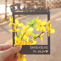 파티해(주문제작) 페이퍼 폴라로이드 토퍼 - 카메라, 골드