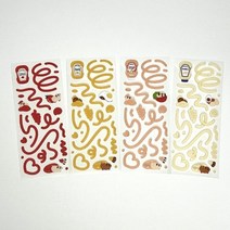 기타 바보사랑[믹]챱챱 프랭키 소스컨페티 스티커 다이어리꾸미기, 머스타드