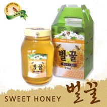 백화농원 스위트 허니 국내산 벌꿀 2.4kg, 1, 1