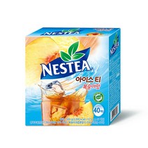 [893690]네스티 아이스티 복숭아(14g*40T/네슬레), 단품