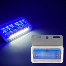 LED 차폭등 사이드램프 24v 블루 윙바디 화물차 지게차 5톤트럭 1톤탑차