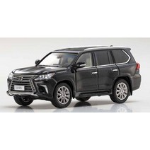 [교쇼] ORIGINAL 렉서스 LX570 스타 라이트 블랙 1/64 다이캐스트 G00001SLB, 단품