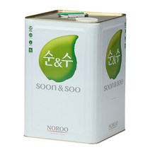노루 순앤수100플러스 18L / 내부용 수성페인트, W-5 아이보리