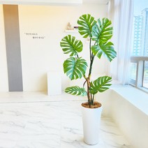 더알로하 조화나무 6종 대형 인조나무, 몬스테라140cm, 1개
