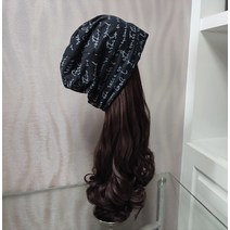 모자가발 항암가발 봄 일체형 탈부착 얇은 순색, M（56-58cm）, 옵션16