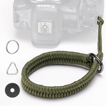 50KG 플레이로드 DSLR SLR 카메라 손목 스트랩 나일론 웨빙 카메라 핸드 손목 스트랩 손목 스트랩 빈티지, 02 Black
