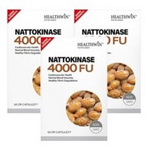 뉴질랜드 헬스윈 나토키나제 4000FU 60캡슐 x3, 3box