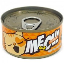 고양이 간식 캔 통조림 미아오캔 연어 참치 85g, 1