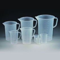 플라스틱 비이커 50mL 100mL 250mL 500mL 손잡이 없는 비커제품