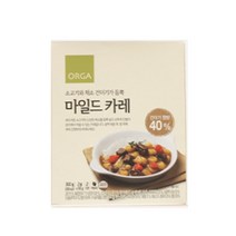 ORGA 가정식 마일드카레 300g (150gx2봉) 별식 술안주 간편식 캠핑 혼밥 자취 튀김, 5개