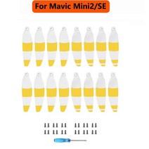 드론 프로펠러 DJI 미니 2/SE 경량 윙 팬용 4 쌍 4726 소품 블레이드 교체 액세서리 용 예비 부품, [12] 16 pcs Blue