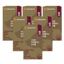 [대웅생명과학] 아임헬씨 프로폴리스 트리플 500mg x60캡슐x6개 (6개월분)