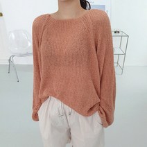 바렛 부클 니트 8color / 보트넥 봄여름 / 인기폭주 / 빅사이즈 여성의류 박스티 그물 커버업 [국내생산], FREE, 바렛 부클 니트_카키