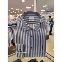 YJ2FBS159 슬림핏 런던스트라이프 네이비~신자자수 멋진~긴팔 셔츠 남방