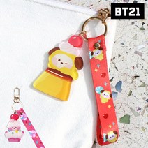 BT21 열쇠고리 키링 가방고리 다이어리 에어팟 지갑, TATA, 1개