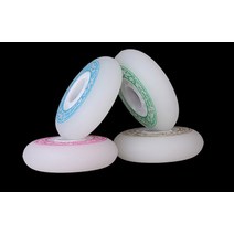 인라인바퀴 구루마마퀴 킥보드바퀴 XuanWu-72mm 88A 오리지널 LED 플래시 샤인 인라인 스케이트 휠 복숭아, 02 8 pieces Blue 72mm