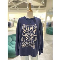 [써스데이아일랜드] 후로피 아트웍루즈 스웻셔츠 T226MST133W
