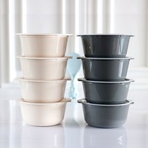 전자렌지 대용량 냉동밥 국 보관용기 650ml 16세트, 모노_그레이, 16개
