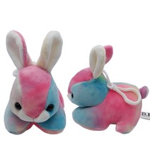 센스샵 바니 인형 애착 토끼 가방걸이 귀요미 무지개 8cm 12cm 가방고리 동물인형, 02.무지개(12cm)토끼 가방고리