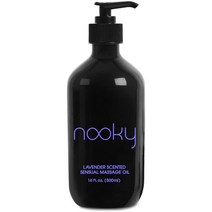 Nooky Lavender Sensual Massage Oil 누키 라벤더 센슈얼 마사지 오일 500ml, 1팩