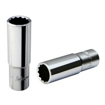 Hexa 3/8인치 12각 롱소켓 롱복스, 8분의3인치