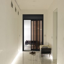 노루 하우홈 도어 중문 시공 슬림 3연동 도어