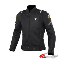 KOMINE JK-148 여름 최상급 슈프림 프로텍트 메쉬자켓, BLACK