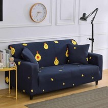 카페 소파 원목 인조가죽 쇼파 까페 의자2021 1/2/3/4 Seater 스트레치 격자 무늬 소파 슬리퍼 탄성, 22 22_03 3-Seater 190-230cm