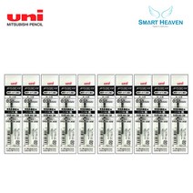 유니 제트스트림 3색펜 4색펜 멀티펜 리필심 SXR-80-38 SXR-80-05 SXR-80-07 10개, 다색펜(멀티펜) 리필 0.38 흑 10개