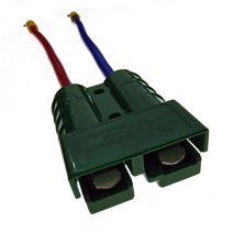 전장부품 색상 SMH 2P 50A 600V 전원 커넥터 배터리 플매트 카펫 러그 APC 인버터 지게차 전기차 용 1, 03 green_03 20 PCS