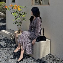 [핫핑] 렐리체 플라워 프릴롱원피스 H_OPS1547