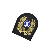 예비군 마크 대 검정금사 전투모 약장 군인 전역 패치