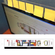 ( 모니터 메모보드 상단 40cm ) 메모보드/메모판/자석메모보드/마그네틱보드/블랙보드/보드판/인테리어칠판/알림판/화이트보드/코르크보드, 본상품선택